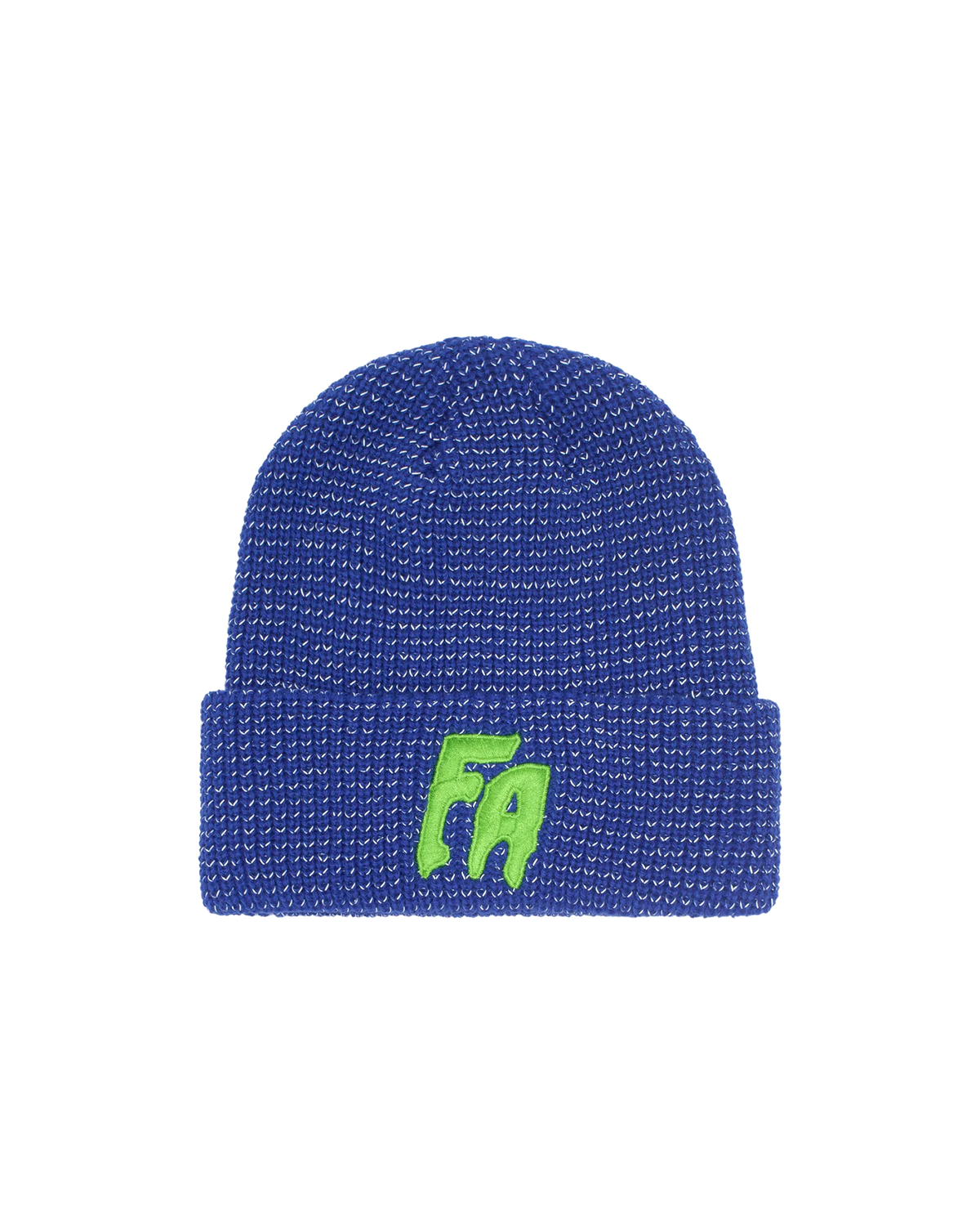 Reflective Waffle Cuff Beanie