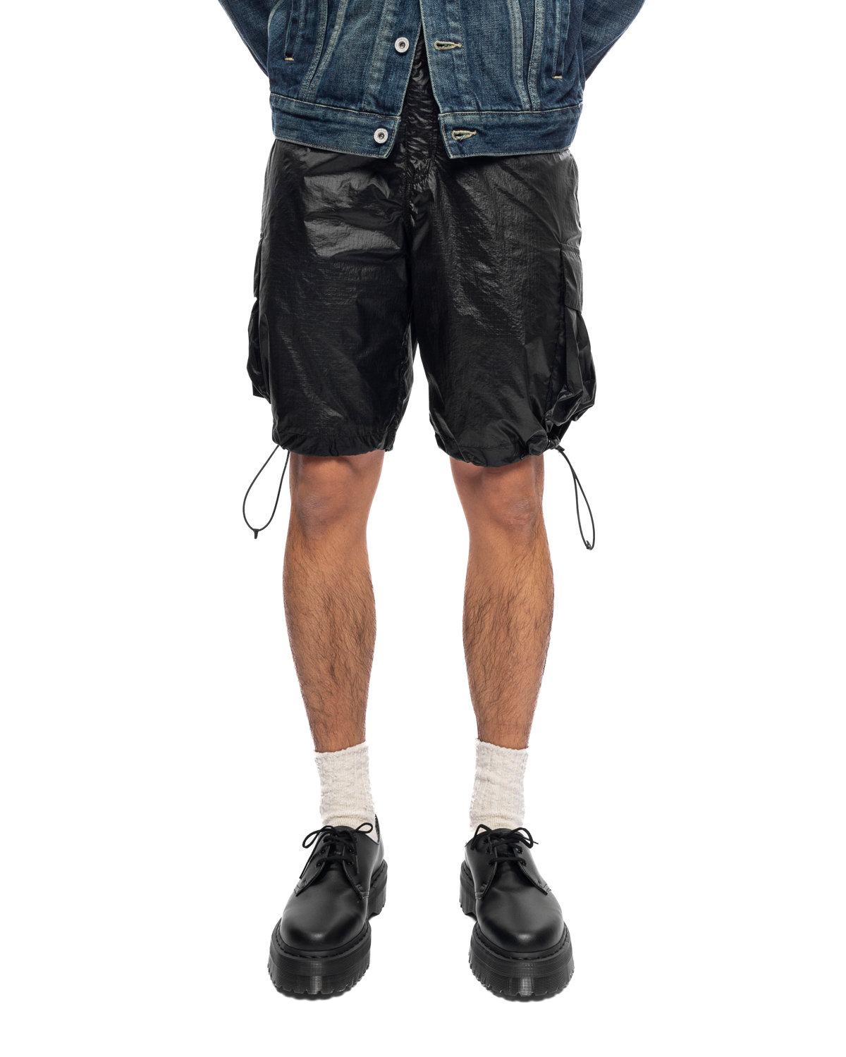 Mount Shorts Black Tech Chintz Ripstop