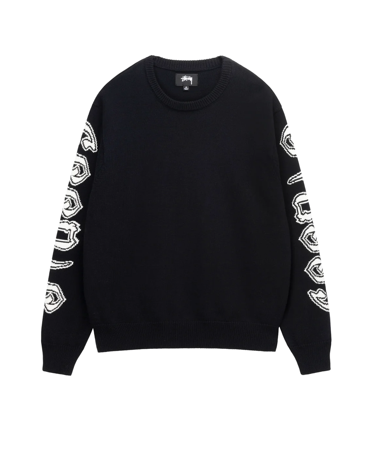 Sleeve Logo Sweater Black