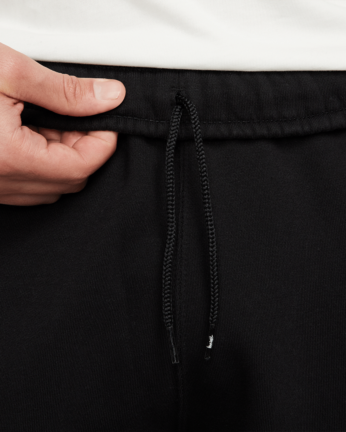 Stussy x NRG Stone Washed Fleece Pants 'Black'