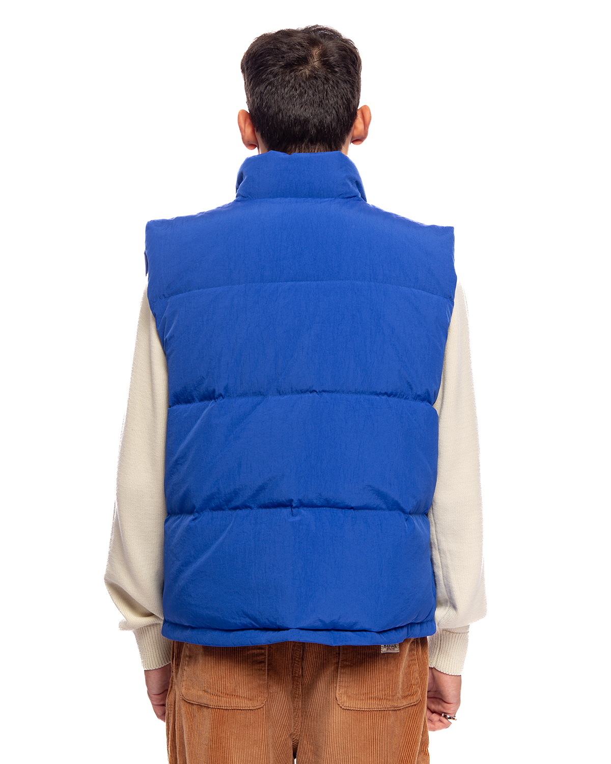 Reversible Down Workgear Vest Black/Royal Blue