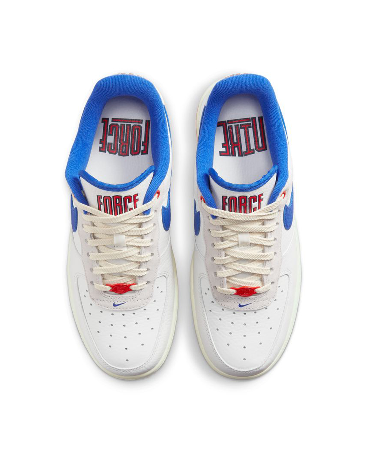 Wmns Air Force 1 '07 LX Summit White/Hyper Royal/Picante Red