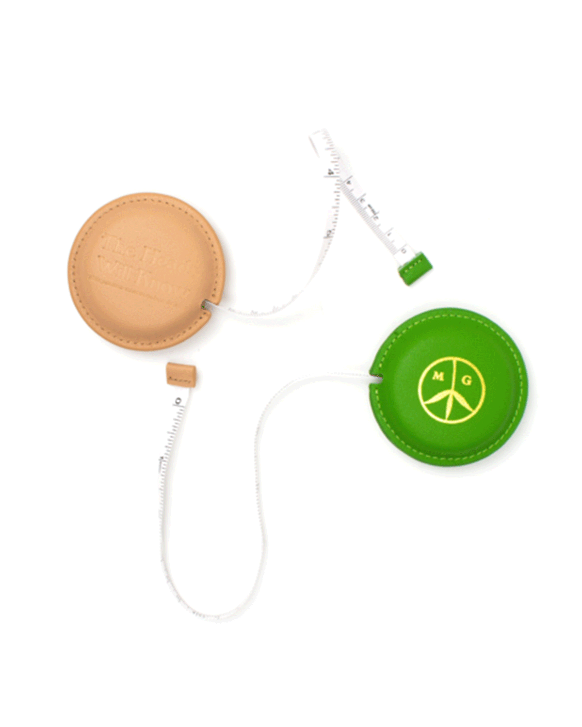 Retractable Measuring Tape 60" Natural