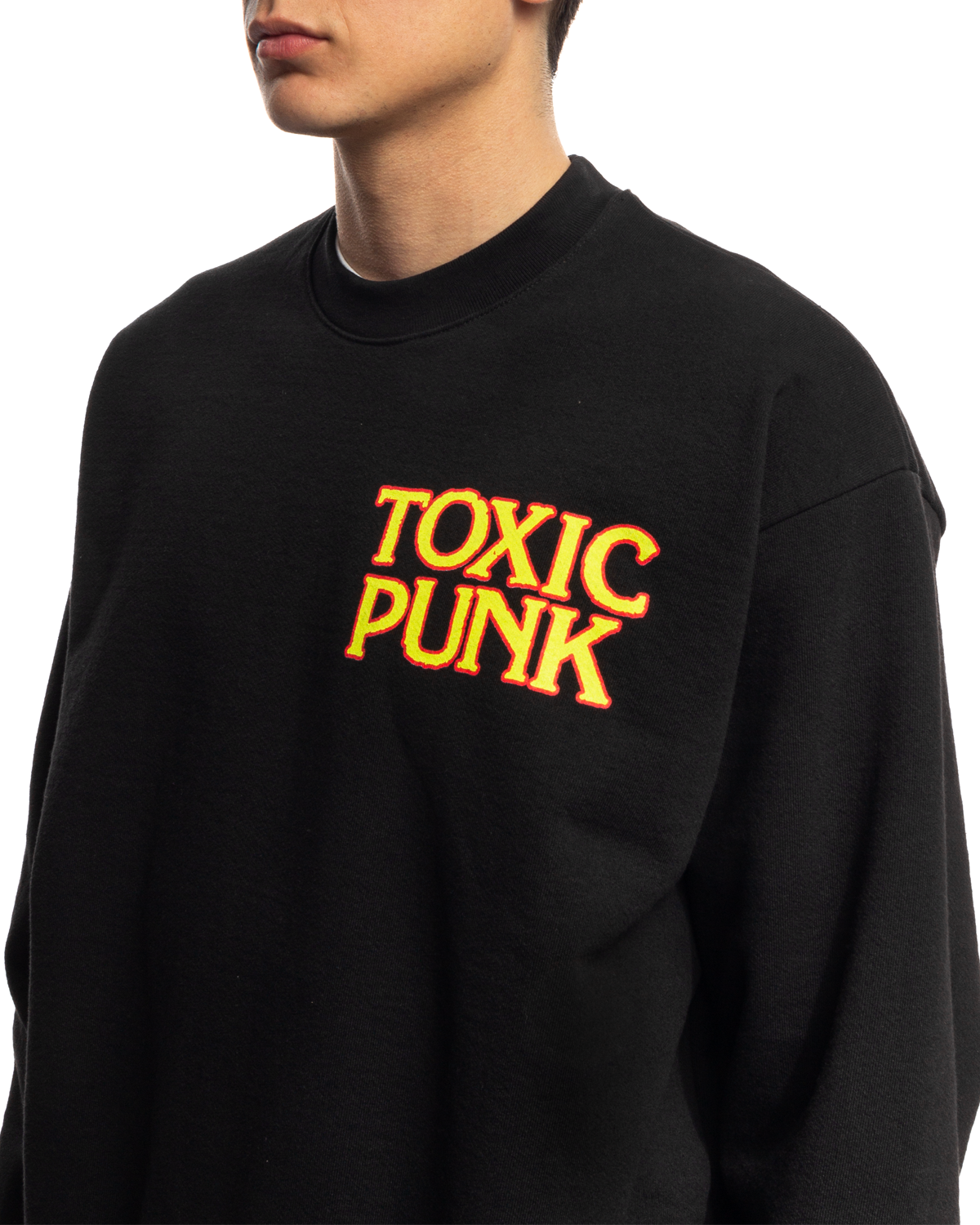 Toxic Punk Crewneck Black