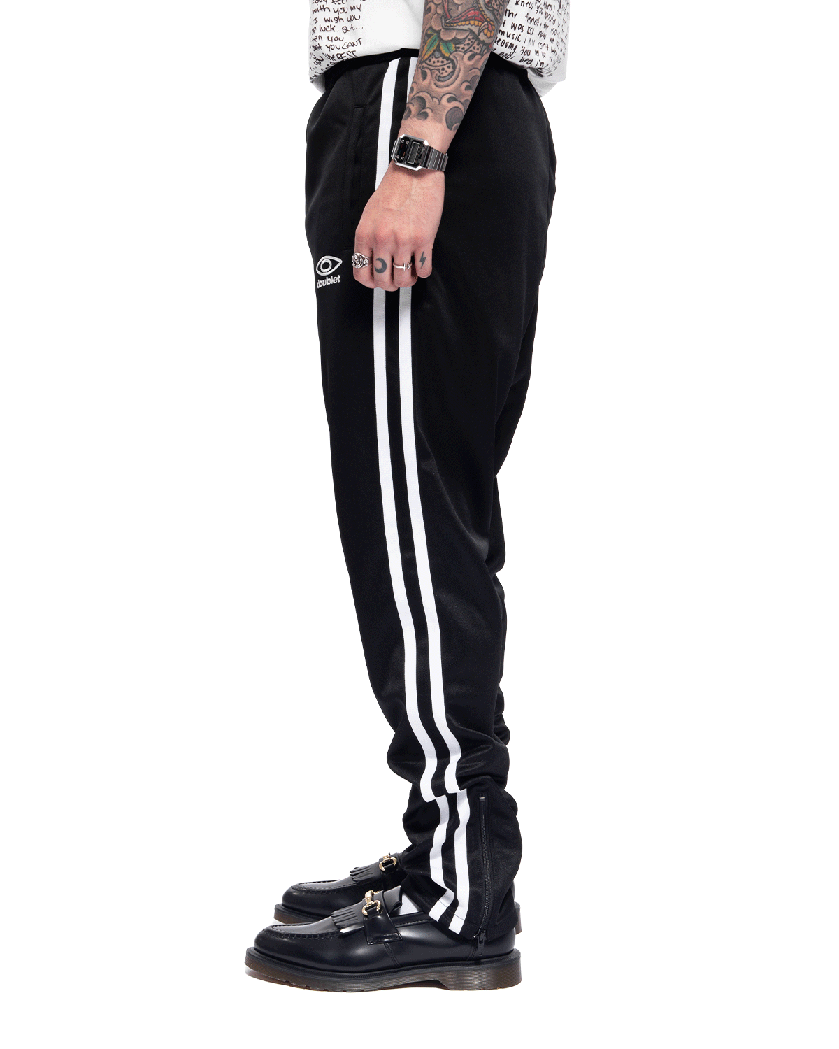 Invisible Track Pants Black
