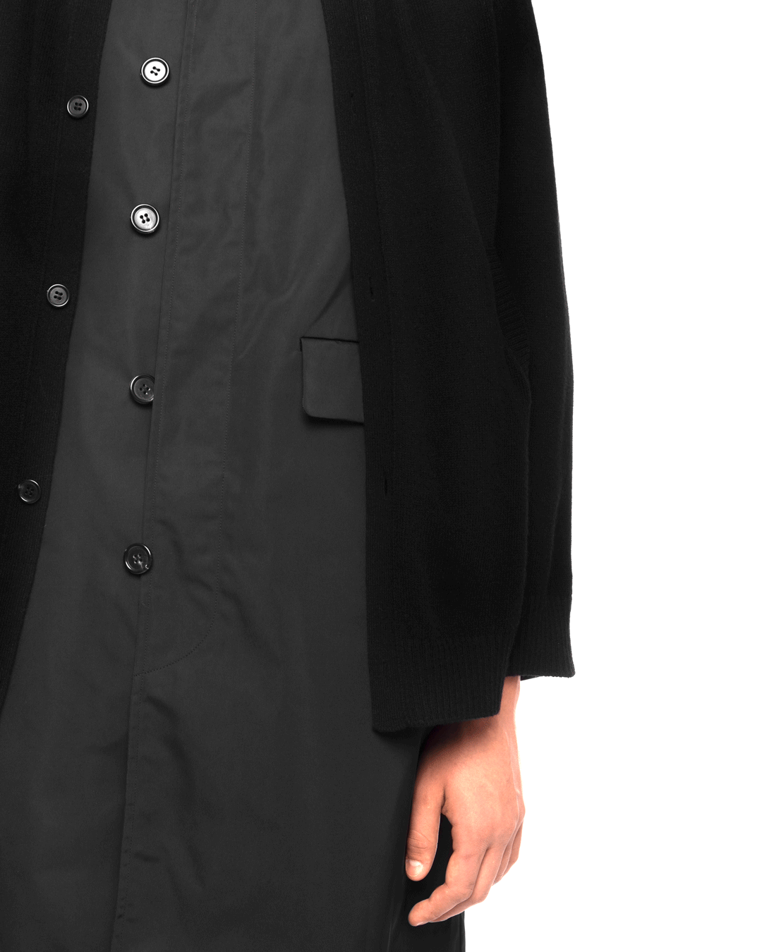 UC2A4311 AW21 Mens Coat Black