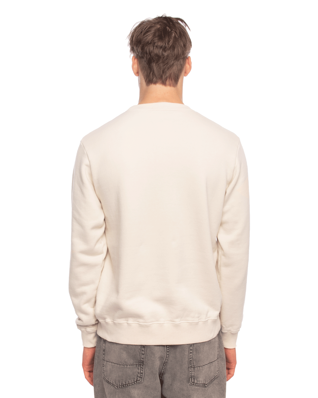 UC2A4893-3 Peace Sweatshirt Ivory