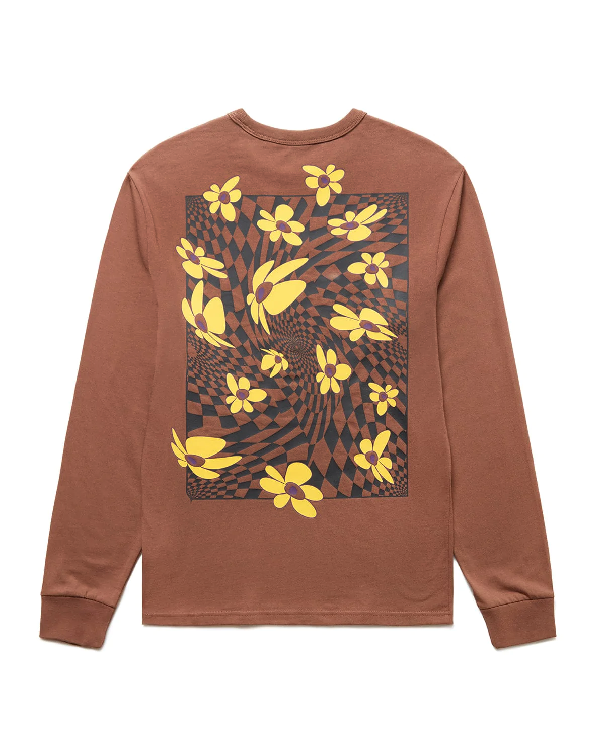 P.A.M. Spiral Checker LS Tee Mustang