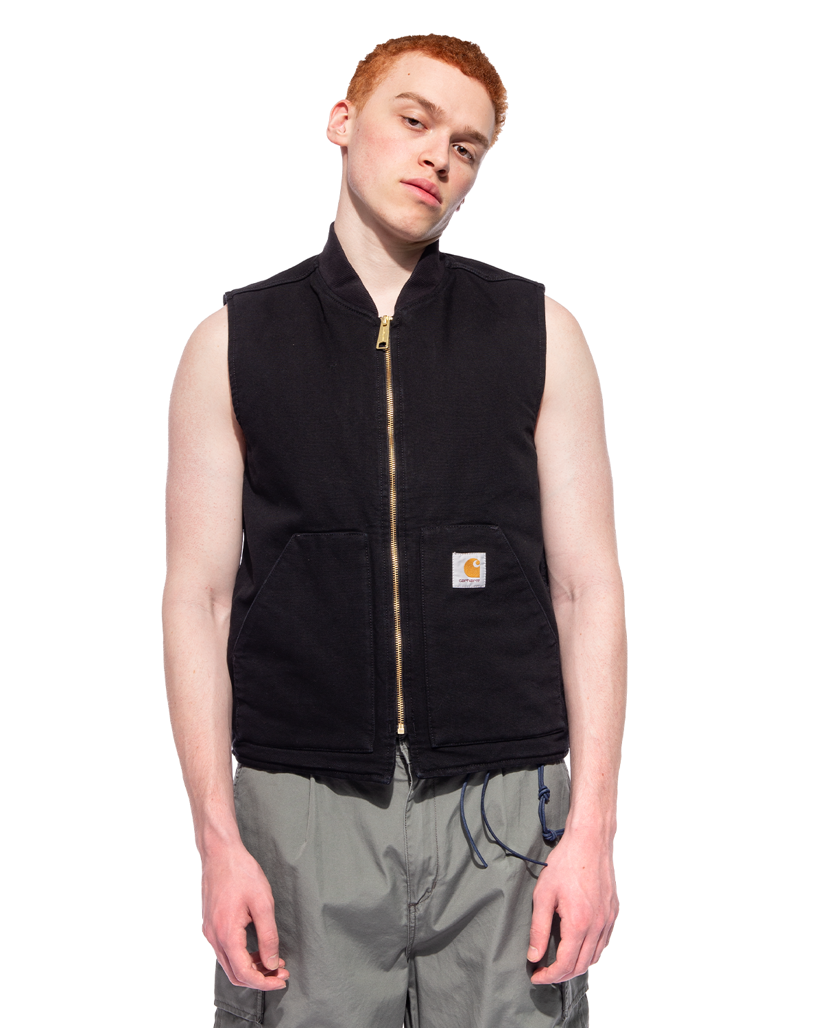 Classic Vest 'Black Rinsed'