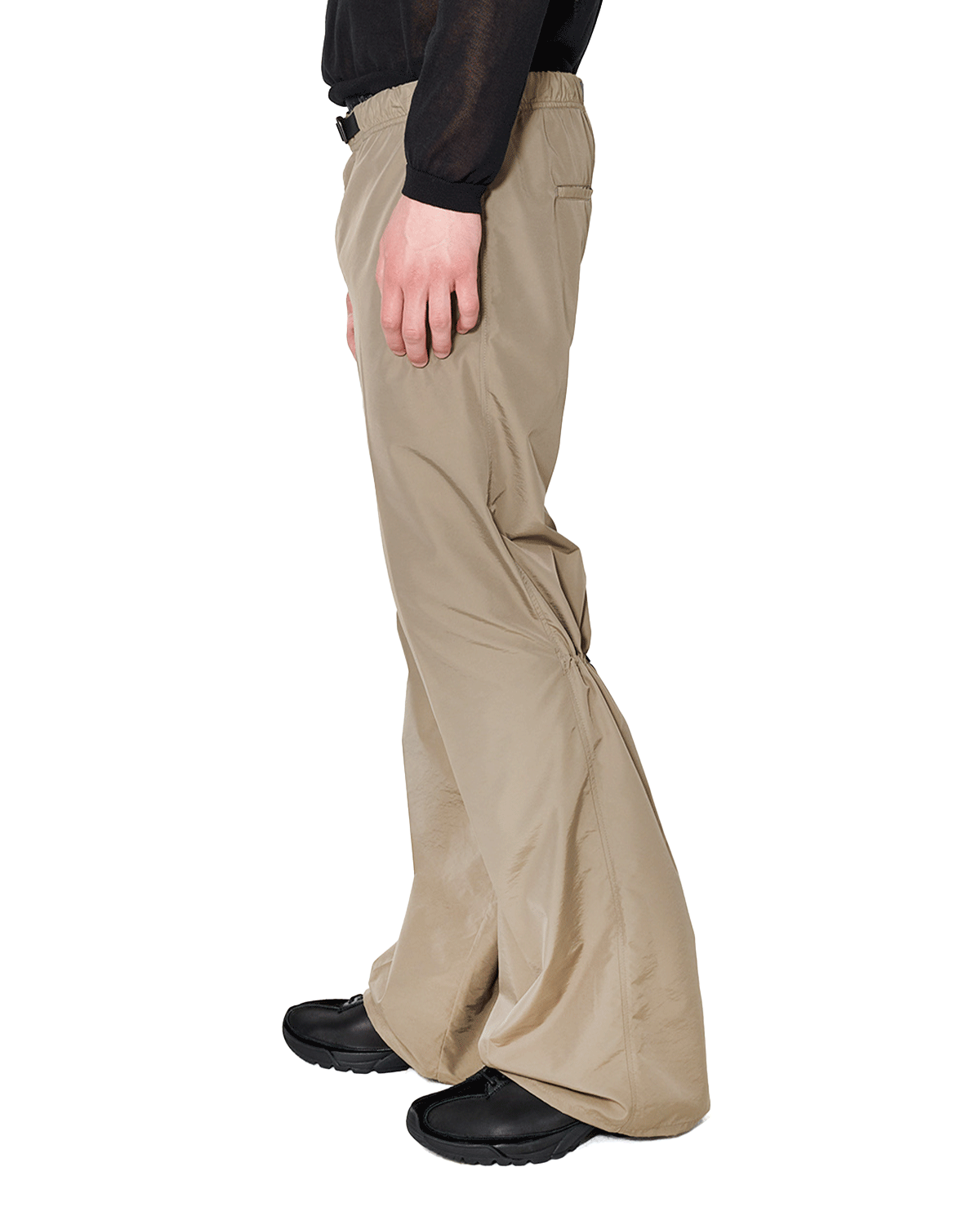 Wander Trouser Taupe Grace Nylon – LIKELIHOOD