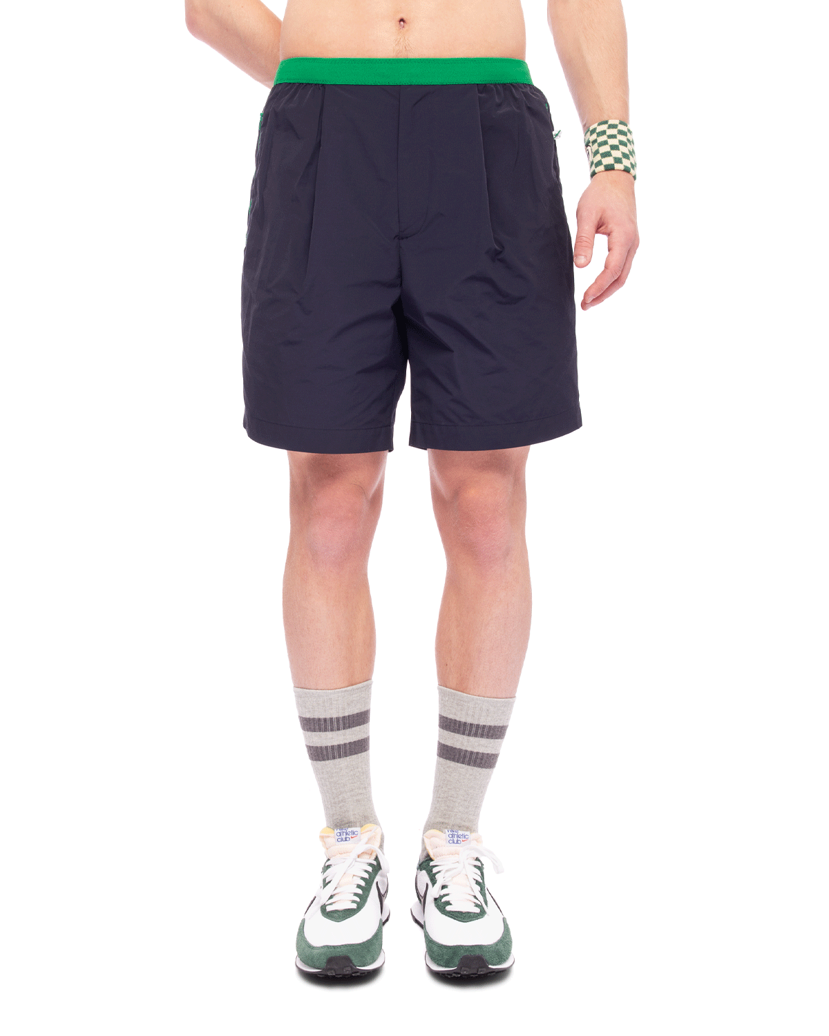 vapor 95 NWOT Men's cherry blossom Athletic shorts size 36 green