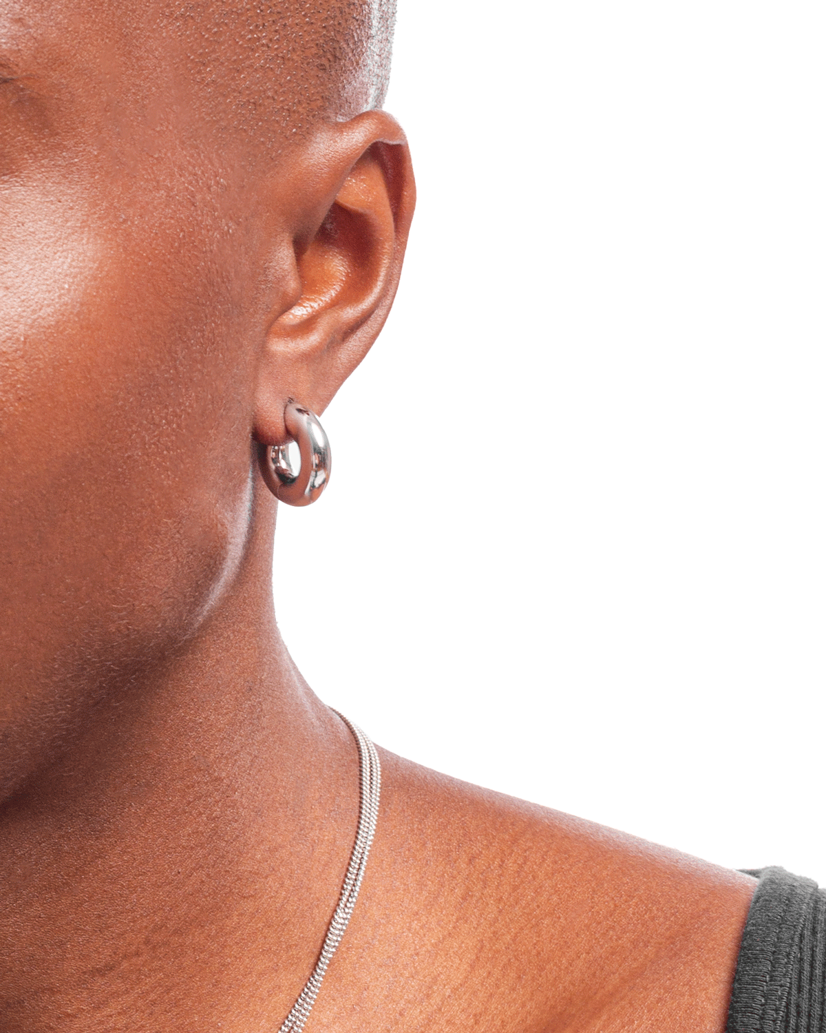 Chunky Hoops Small Silver - LIKELIHOOD