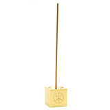Cube Brass Incense Burner - LIKELIHOOD