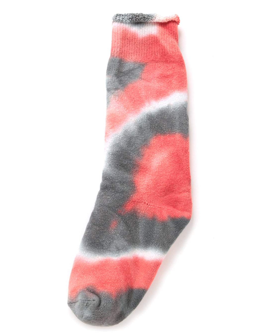 Tie Dye Pile Crew Socks