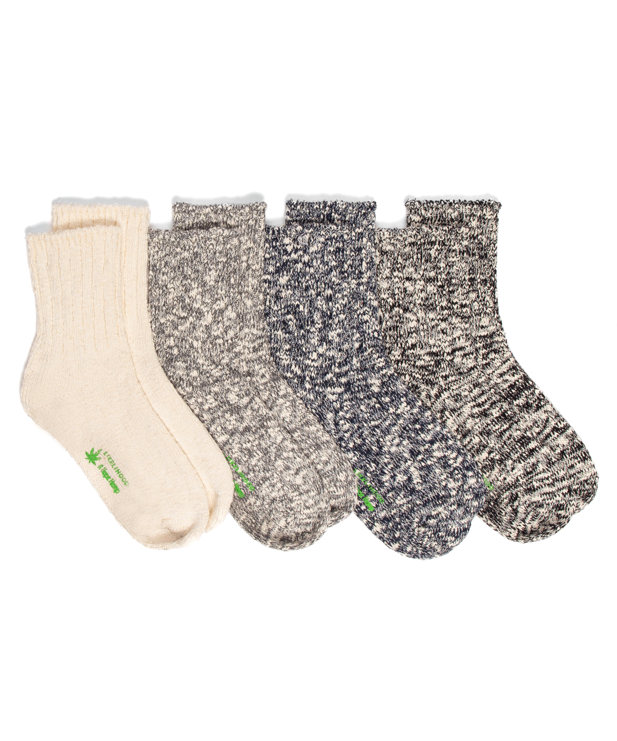 LIKELIHOOD x A Hope Hemp Hemp/Cotton Crew Sock - LIKELIHOOD