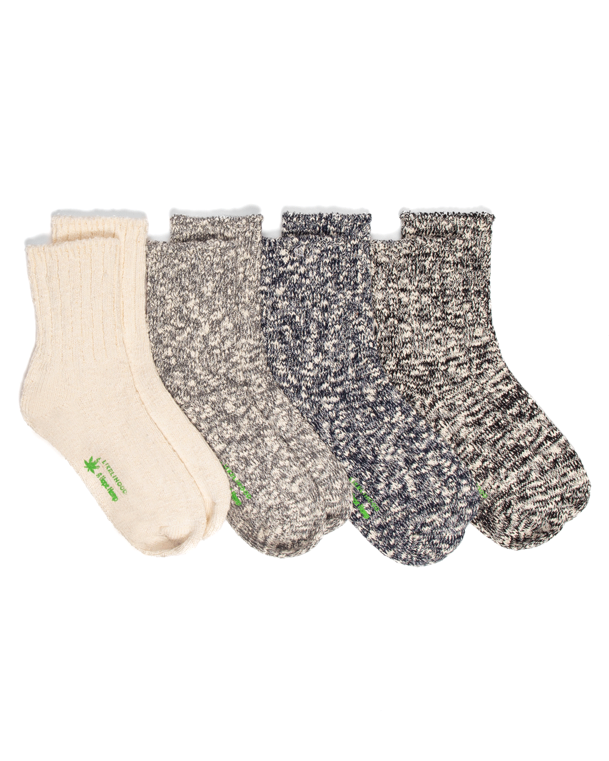 LIKELIHOOD x A Hope Hemp Hemp/Cotton Crew Sock - LIKELIHOOD