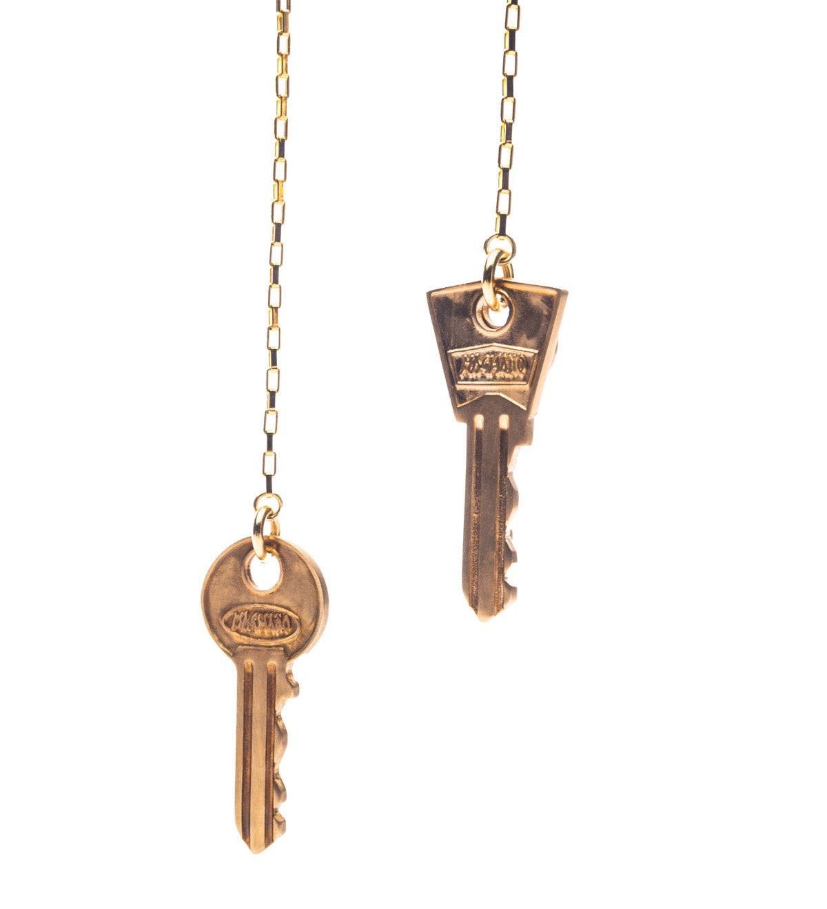 Porta Chiavi Necklace Satin Brass - LIKELIHOOD