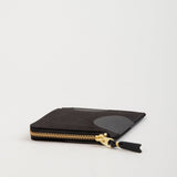 Rubber Dot Wallet Black Half Zip - LIKELIHOOD