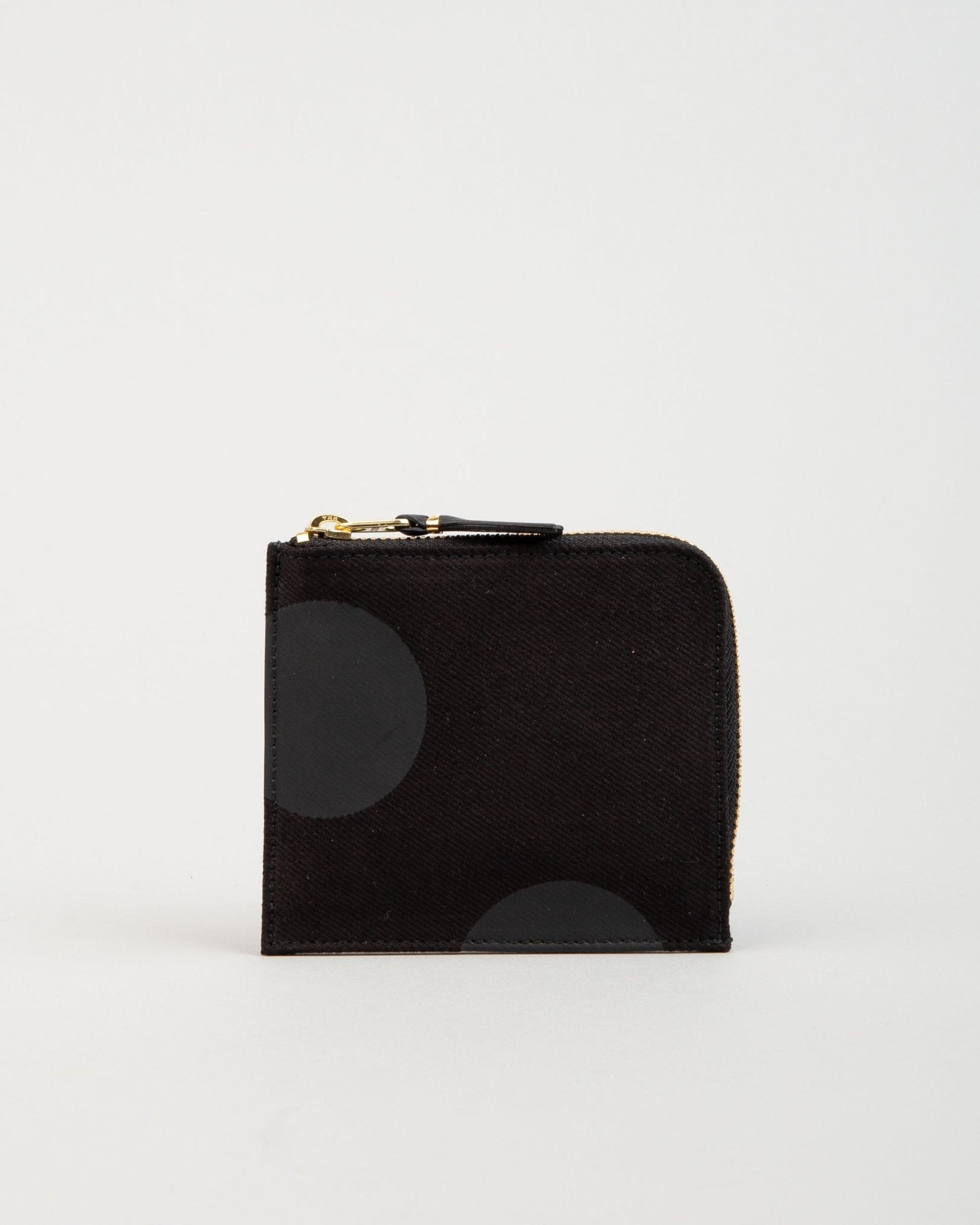 Rubber Dot Wallet Black Half Zip - LIKELIHOOD