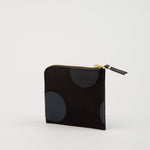 Rubber Dot Wallet Black Half Zip - LIKELIHOOD