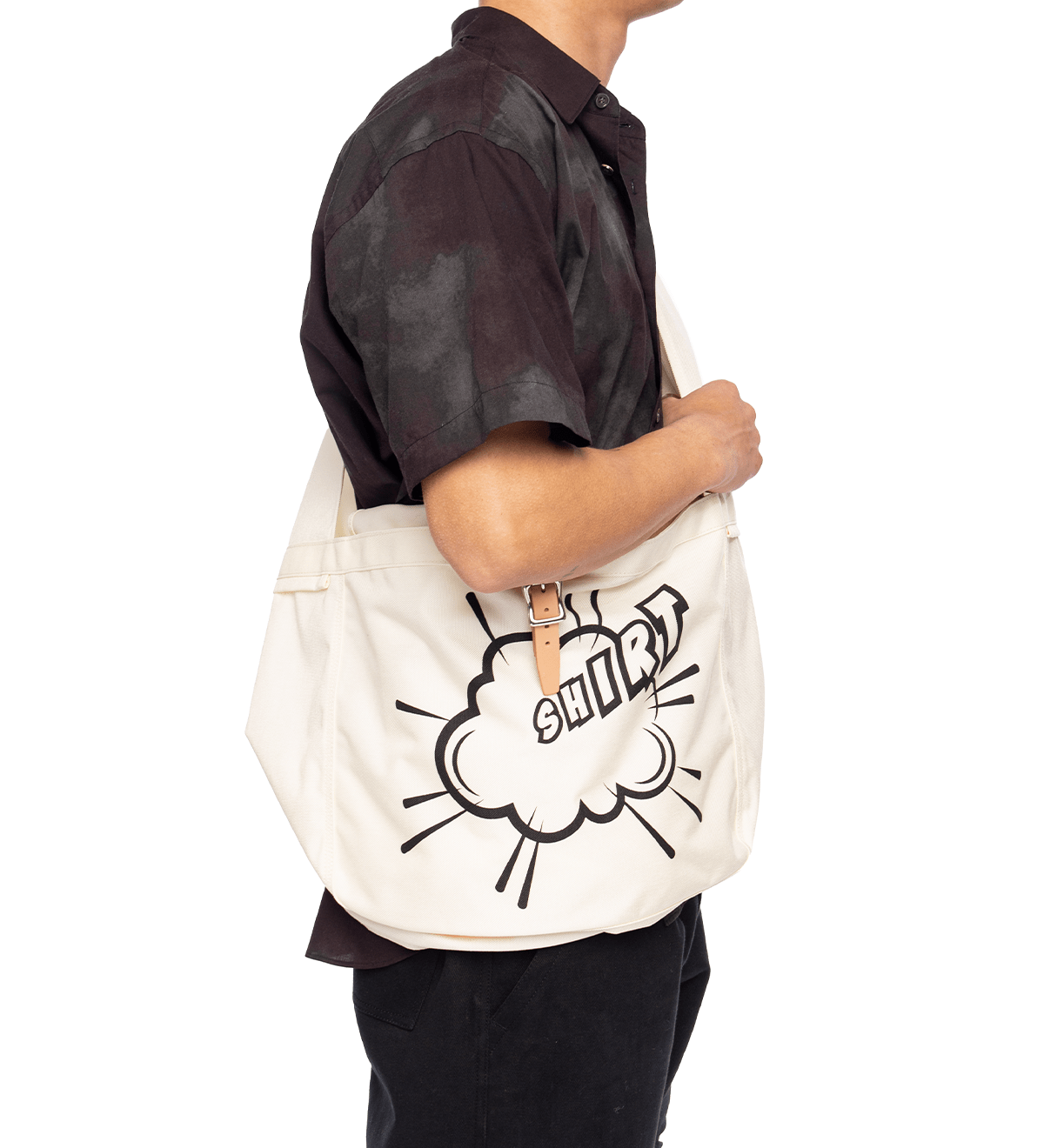 Shirt Messenger Bag White - LIKELIHOOD
