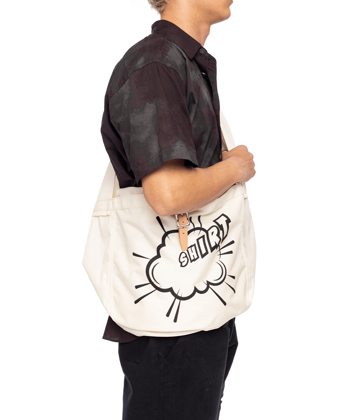 Shirt Messenger Bag White - LIKELIHOOD