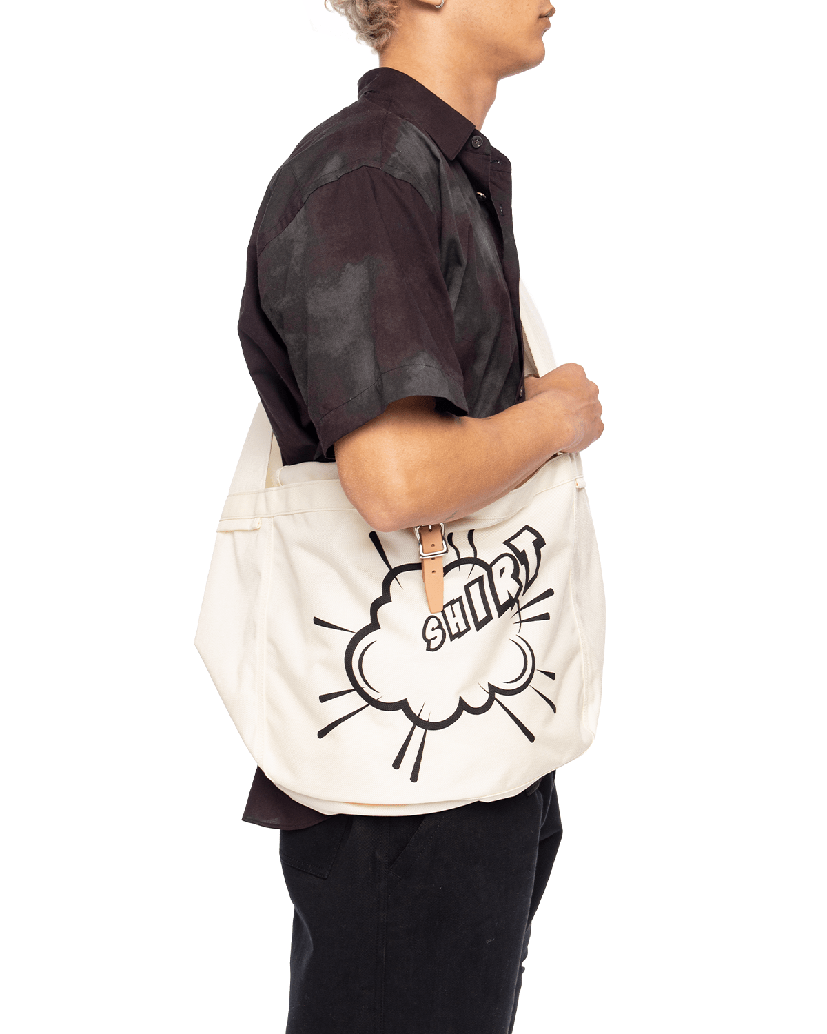 Shirt Messenger Bag White - LIKELIHOOD