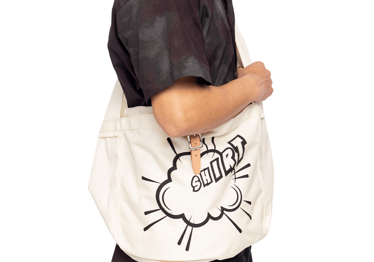 Shirt Messenger Bag White - LIKELIHOOD