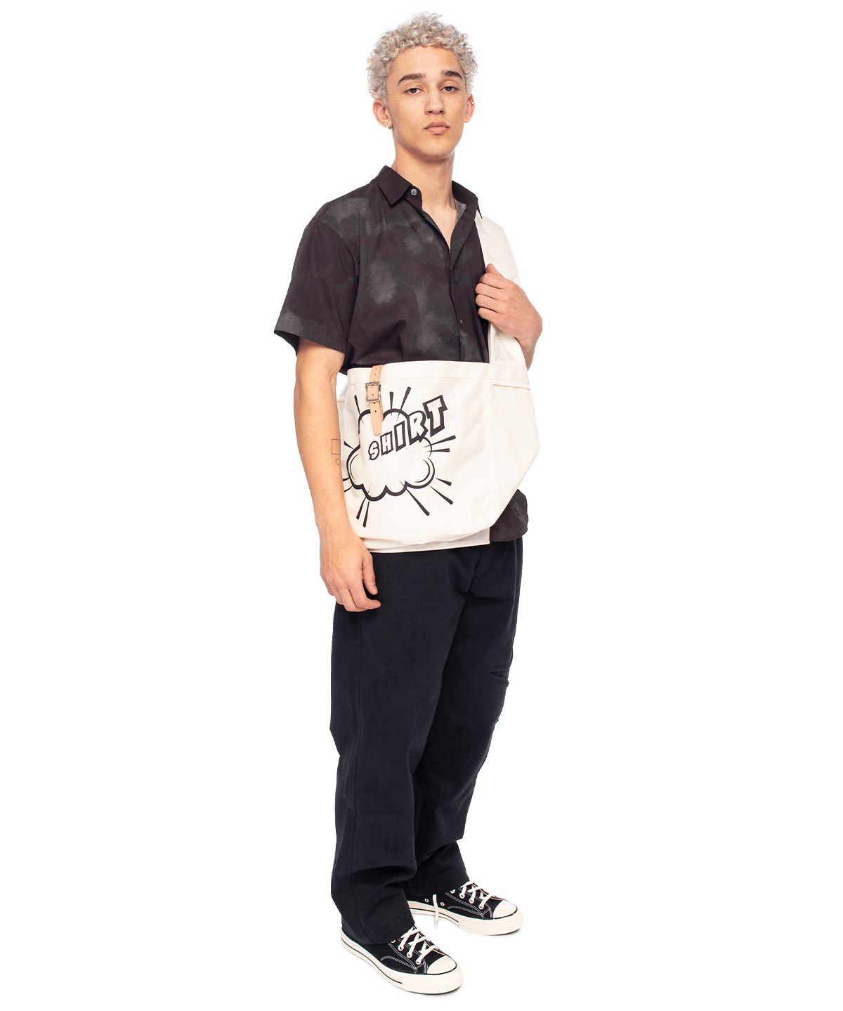 Shirt Messenger Bag White - LIKELIHOOD