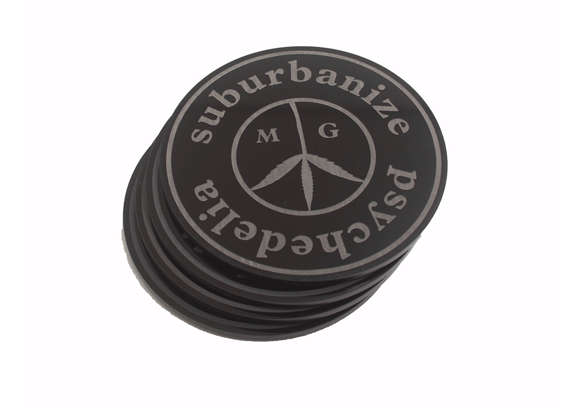 Suburbanize Psychedelia Coaster 4 Pack - LIKELIHOOD